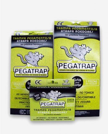 Pegatrap - Trampa pegamentosa para roedores. Envasadora Caseros.